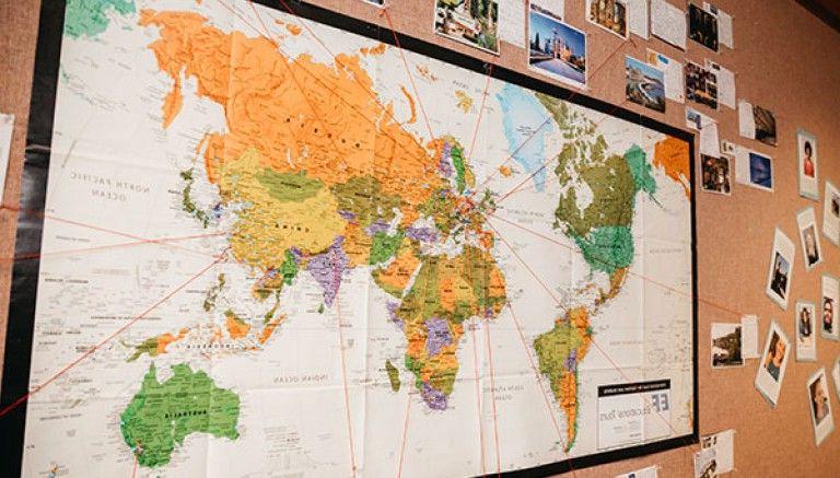 Hollenbeck的全球地图